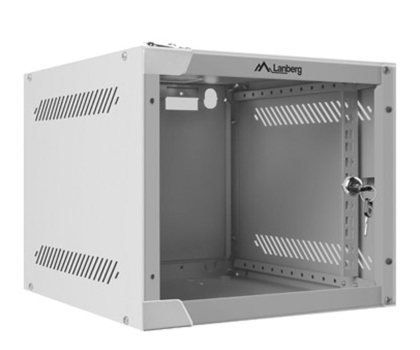 Szafa RACK LANBERG Wisząca 10" 4U 280x310mm (szara) WF10-2304-10S